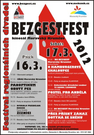 BEZGESTFEST 2012 - FESTIVAL REGIONÁLNÍCH DIVADEL